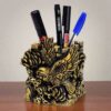 handicraft beautiful resin eagle pen stand desk organizer home and table decorative 209152